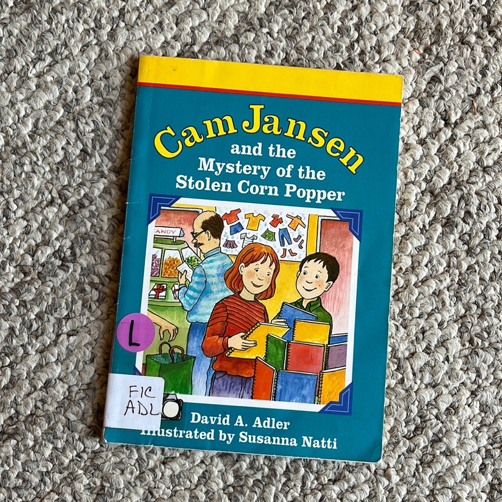 Cam Jansen and the Mystery of the Stolen Corn Popper